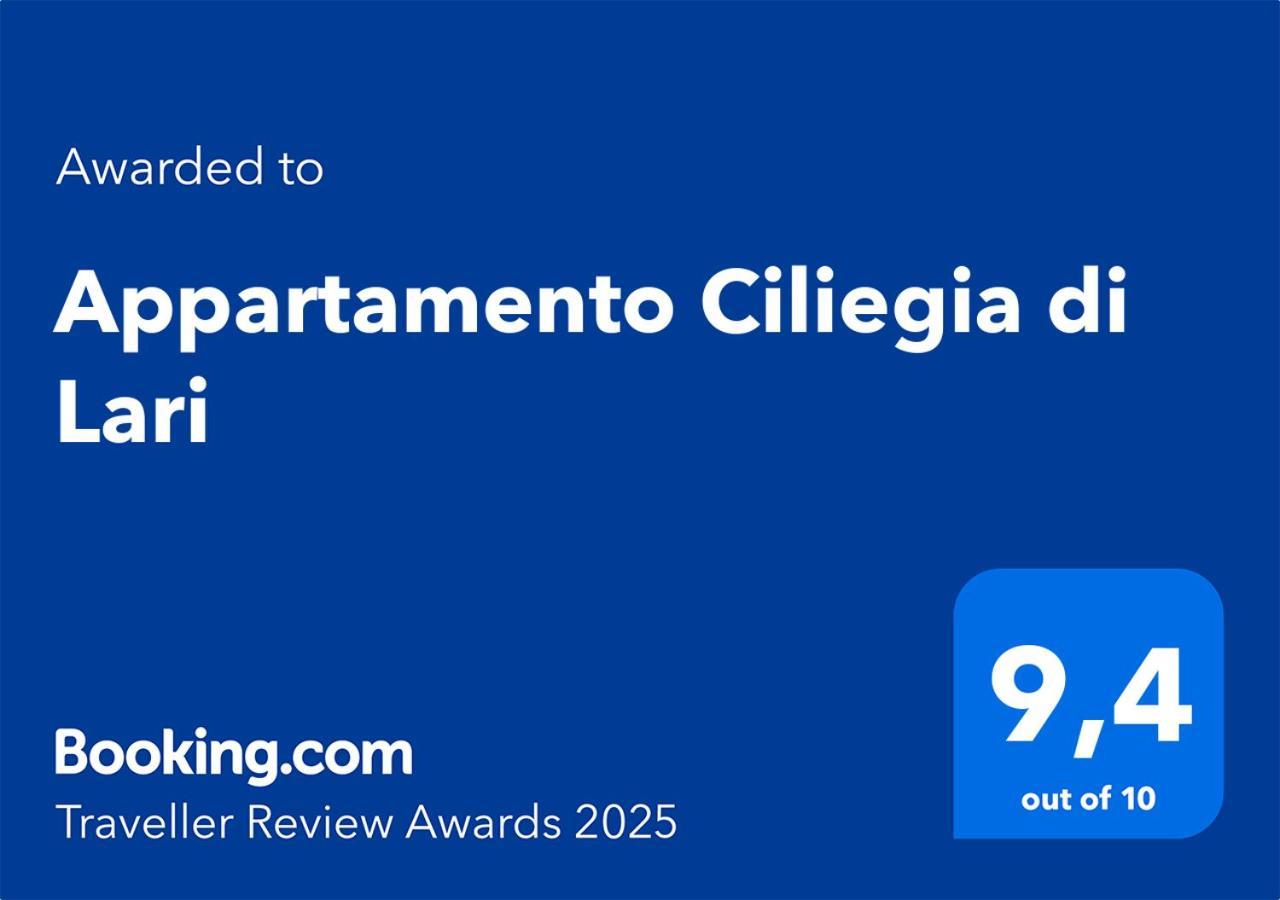 Вилла Ciliegia Di Lari - Attico Экстерьер фото